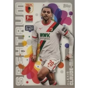 Topps Match Attax Bundesliga 2025/26 | C-1 Chrome Spektrum Alexis Claude-Maurice
