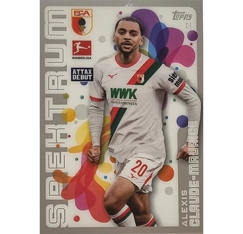 Topps Match Attax Bundesliga 2025/26 | C-1 Chrome Spektrum Alexis Claude-Maurice