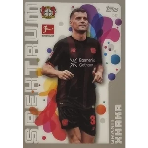 Topps Match Attax Bundesliga 2025/26 | C-12 Chrome Spektrum Granit Xhaka