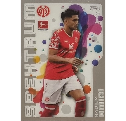 Topps Match Attax Bundesliga 2025/26 | C-14 Chrome Spektrum Nadiem Amiri