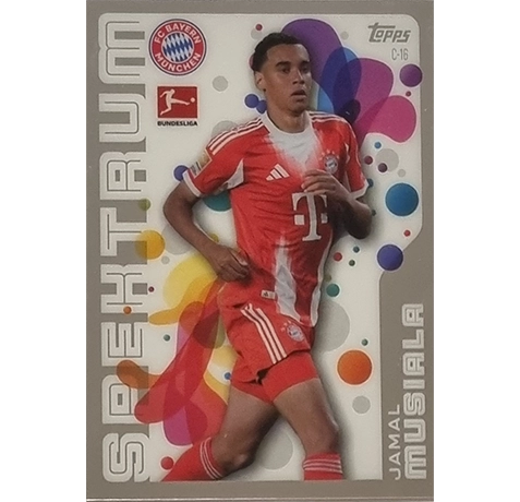 Topps Match Attax Bundesliga 2025/26 | C-16 Chrome Spektrum Jamal Musiala