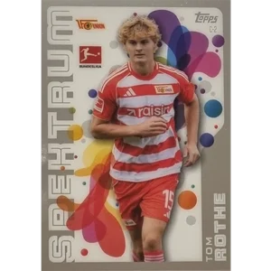 Topps Match Attax Bundesliga 2025/26 | C-2 Chrome Spektrum Tom Rothe (1. FC Union Berlin)