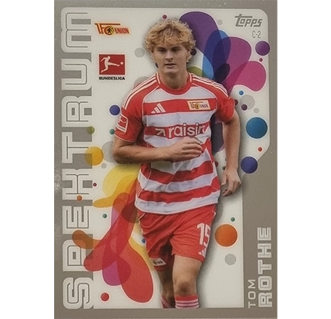 Topps Match Attax Bundesliga 2025/26 | C-2 Chrome Spektrum Tom Rothe (1. FC Union Berlin)