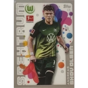 Topps Match Attax Bundesliga 2025/26 | C-20 Chrome Spektrum Andreas Skov Olsen