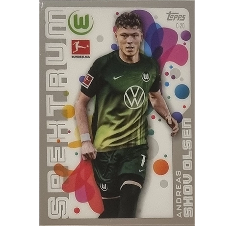 Topps Match Attax Bundesliga 2025/26 | C-20 Chrome Spektrum Andreas Skov Olsen