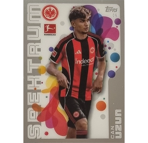 Topps Match Attax Bundesliga 2025/26 | C-5 Chrome Spektrum Can Uzun