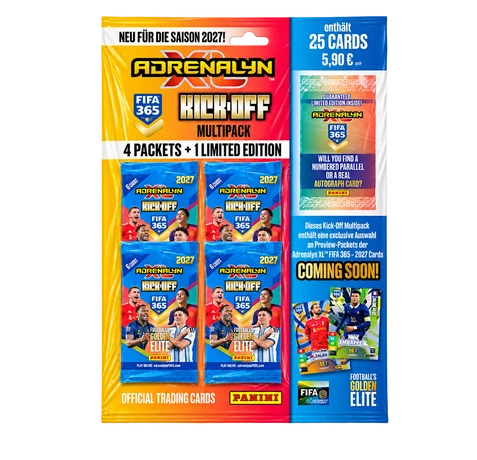 Panini FIFA 365 Adrenalyn XL 2027 Kick-Off Multipack