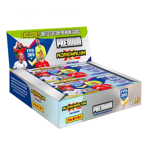 Panini FIFA 365 Adrenalyn XL 2027 Premium Pack Display mit 10 Premium Packs