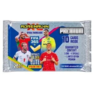 Panini FIFA 365 Adrenalyn XL 2027 Premium Pack mit 10 Trading Cards