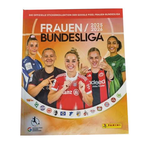 Panini Frauen Bundesliga 2025/26 Hardcover Stickeralbum