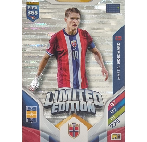 Panini FIFA 365 2026 Adrenalyn XL – Limited Edition Karte Martin Degaard