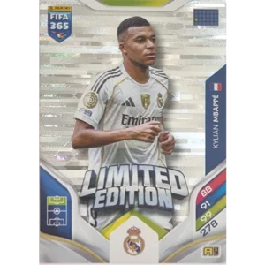 Panini FIFA 365 2026 Adrenalyn XL – Limited Edition Karte Kylian Mbappe
