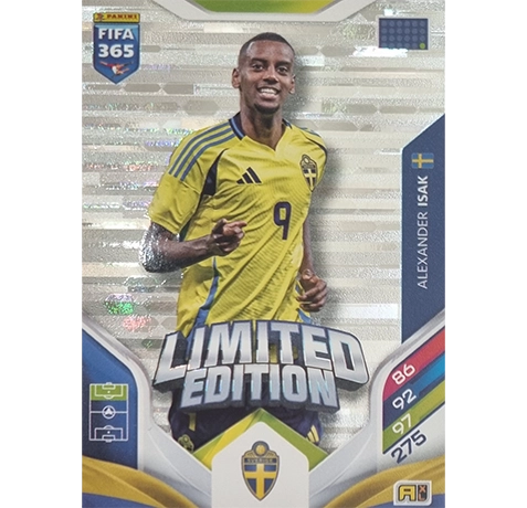 Panini FIFA 365 2026 Adrenalyn XL – Limited Edition Karte Alexander Isak
