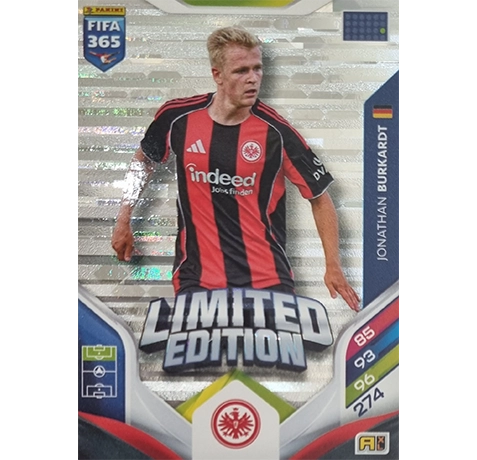 Panini FIFA 365 2026 Adrenalyn XL – Limited Edition Karte Jonathan Burkardt