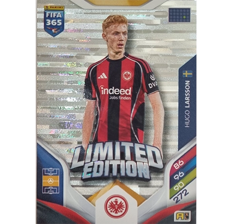 Panini FIFA 365 2026 Adrenalyn XL – Limited Edition Karte Hugo Larsson
