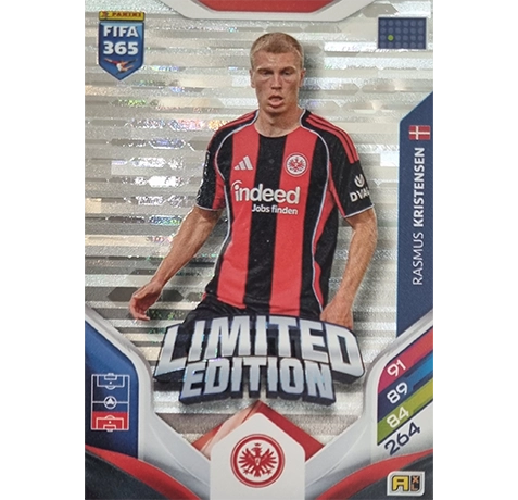 Panini FIFA 365 2026 Adrenalyn XL – Limited Edition Karte Rasmus Kristensen