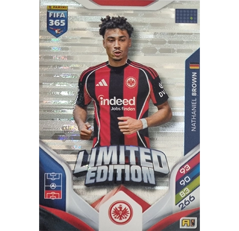 Panini FIFA 365 2026 Adrenalyn XL – Limited Edition Karte Nathaniel Brown