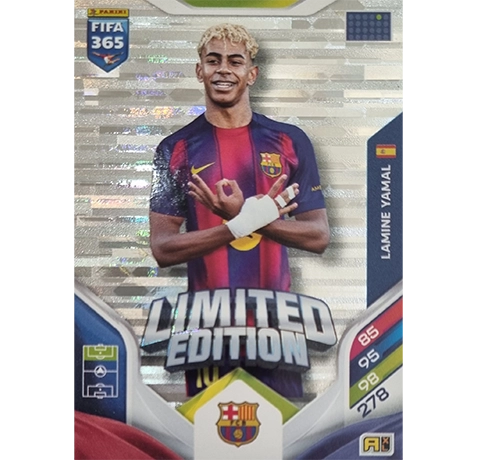 Panini FIFA 365 2026 Adrenalyn XL – Limited Edition Karte Lamine Yamal