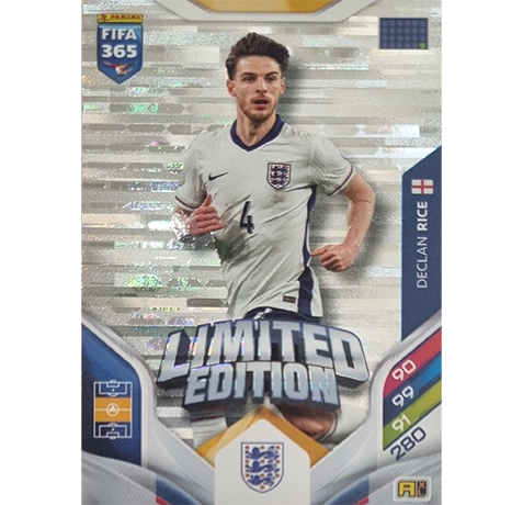 Panini FIFA 365 2026 Adrenalyn XL – Limited Edition Karte Declan Rice