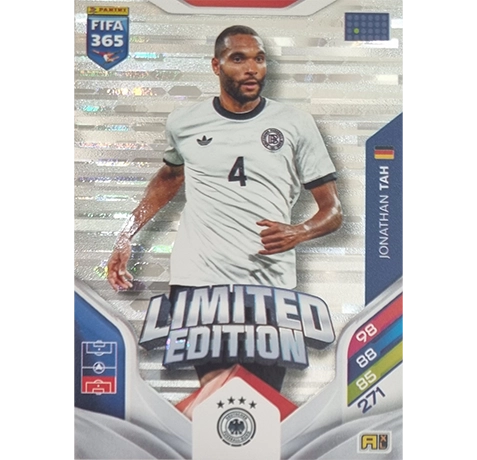 Panini FIFA 365 2026 Adrenalyn XL – Limited Edition Karte Jonathan Tan
