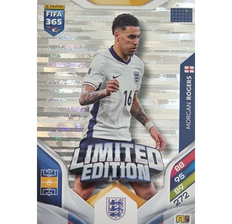 Panini FIFA 365 2026 Adrenalyn XL – Limited Edition Karte Morgan Rogers