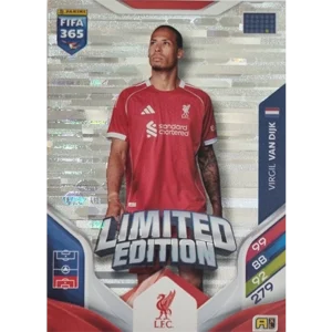 Panini FIFA 365 2026 Adrenalyn XL – Limited Edition Karte Virgil van Dijk