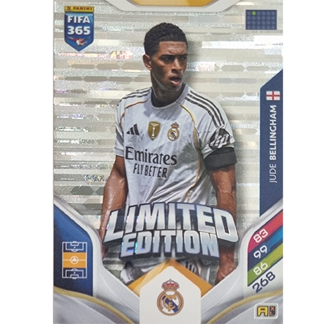 Panini FIFA 365 2026 Adrenalyn XL – Limited Edition Karte Jude Bellingham (Real Madrid)