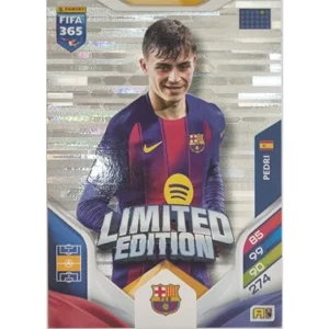 Limitierte Edition FußballspielkartePanini FIFA 365 2026 Adrenalyn XL – Limited Edition Karte Pedri