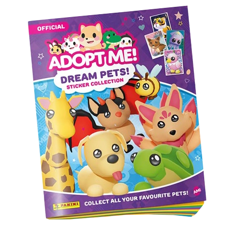 Panini ADOPT ME Sticker Sammelalbum | Offizielles Album (36 Seiten)
