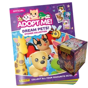 Panini ADOPT ME Sticker Bundle | Album + Display (36 Tüten)