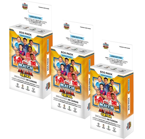 Topps UEFA Champions League Match Attax EXTRA 2025/26 3x ECO Pack