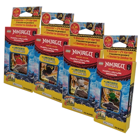 LEGO Ninjago Trading Cards Serie 11 Eco-Pack Blister Set LE 21–24 kaufen