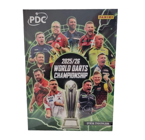 Panini PDC Darts 2026 Sticker | Hardcover Stickeralbum