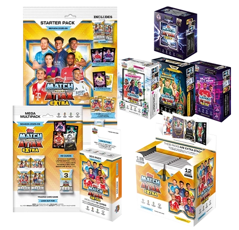 Topps UEFA Champions League Match Attax EXTRA 2025/26 Mega Bundle