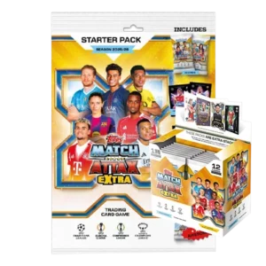 Topps UEFA Champions League Match Attax EXTRA 2025/26 Starter + Display