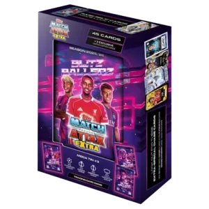 Topps UEFA Champions League Match Attax EXTRA 2025/26 Mega Tin BLITZBALLERZ