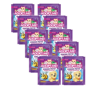 Panini ADOPT ME Sticker | 10 Stickertüten Bundle