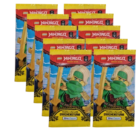 LEGO Ninjago Trading Cards Serie 11 10 Booster kaufen | Drachensturm Bundle