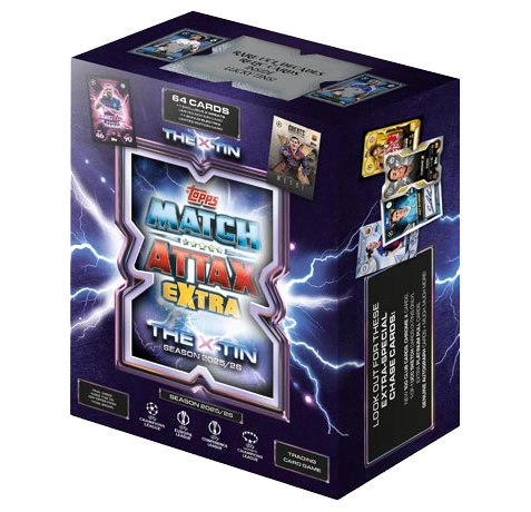 Topps UEFA Champions League Match Attax EXTRA 2025/26 X-TIN
