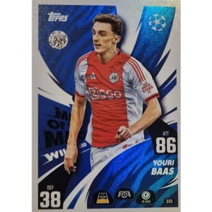 Topps Match Attax Champions League 2025/26 | Nr. 335 Youri Baas