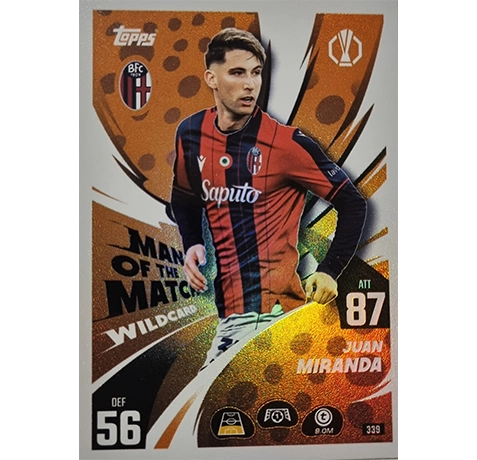 Topps Match Attax Champions League 2025/26 | Nr. 339 Juan Miranda
