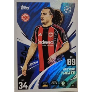 Topps Match Attax Champions League 2025/26 | Nr. 341 Arthur Theate