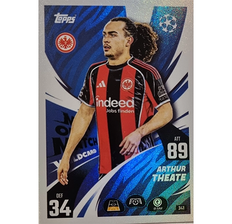 Topps Match Attax Champions League 2025/26 | Nr. 341 Arthur Theate