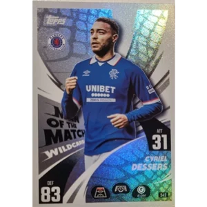 Topps Match Attax Champions League 2025/26 | Nr. 342 Cyriel Dessers