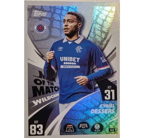 Topps Match Attax Champions League 2025/26 | Nr. 342 Cyriel Dessers
