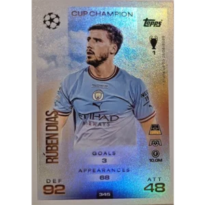 Topps Match Attax Champions League 2025/26 | Nr. 345 Ruben Dias