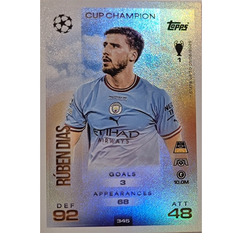 Topps Match Attax Champions League 2025/26 | Nr. 345 Ruben Dias