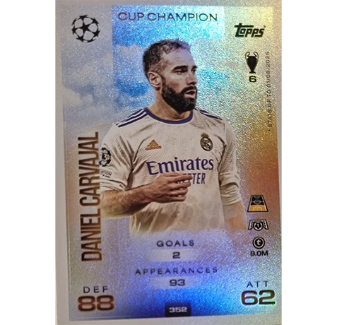 Topps Match Attax Champions League 2025/26 Nr. 352 Daniel Carvajal