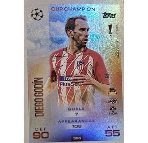 Topps Match Attax Champions League 2025/26 | Nr. 355 Diego Godin