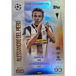 Topps Match Attax Champions League 2025/26 | Nr. 360 Alessandro Del Piero